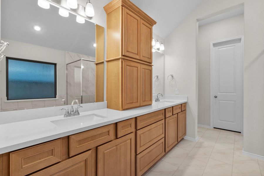 Furnished interior view inside a new home in Dunham Pointe, Cypress (Image 5).