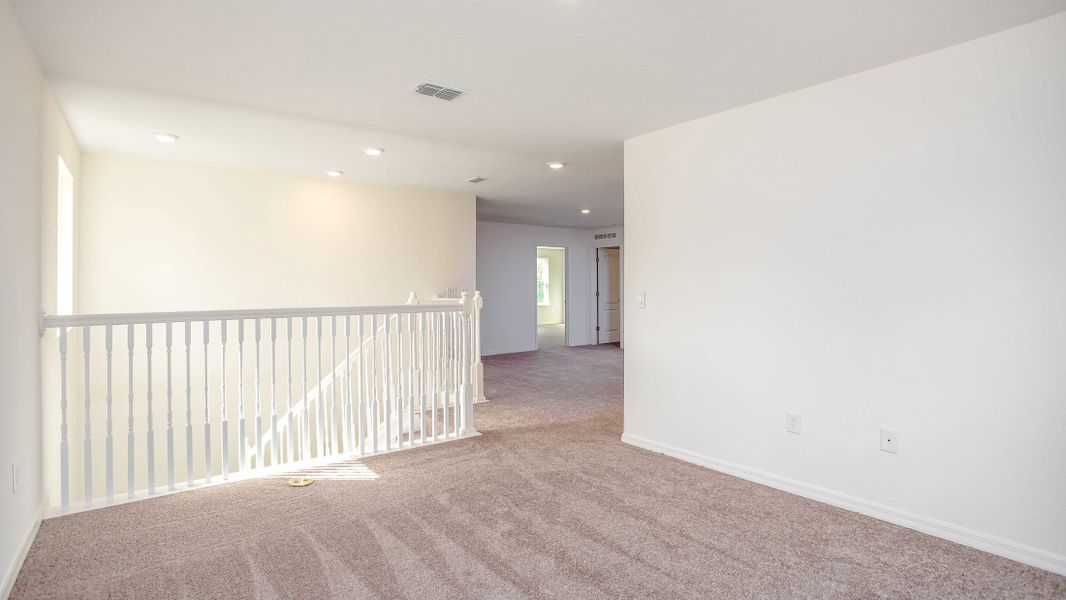 Representative unfurnished interior of a home built from the Carlisle by Maronda Homes in Malabar Springs, Palm Bay (Image 64).