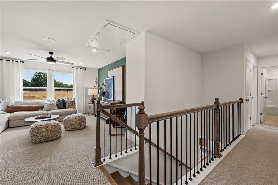 Furnished interior view inside a new home in Berkeley Mill, Cumming (Image 10).