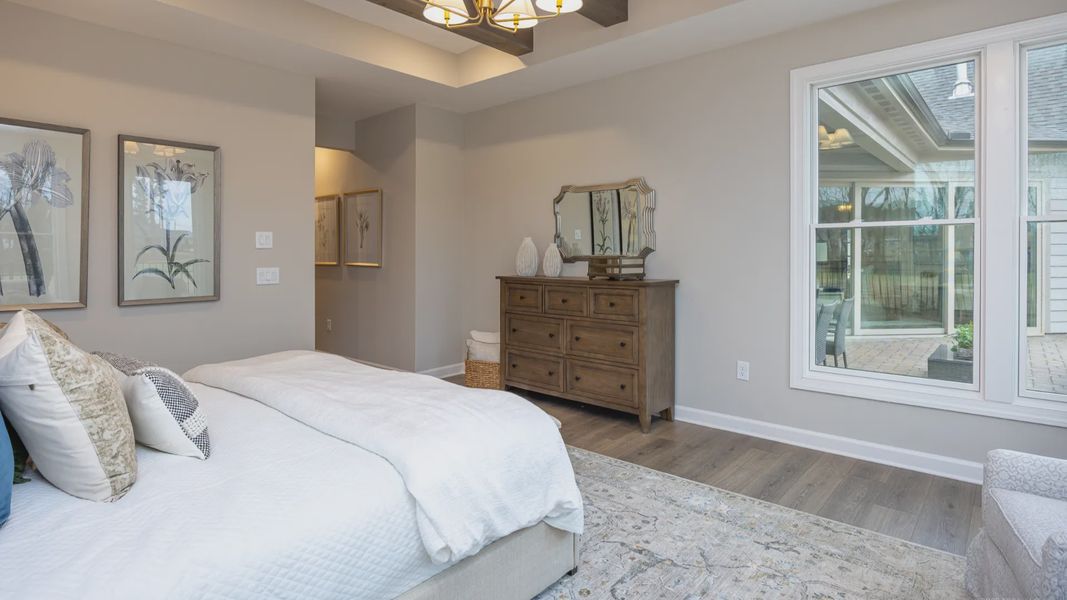 Representative furnished interior of a home built from the Promenade by Epcon Communities in The Courtyards at Oak Grove, Durham (Image 51). Representative furnished interior of a home built from the Promenade by Epcon Communities in The Courtyards at Oak Grove, Durham (Image 51).