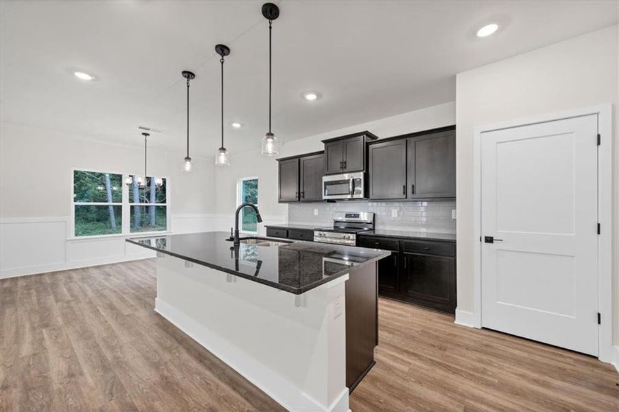 Furnished interior view inside a new home in Canterbury Villas, Carrollton (Image 8).