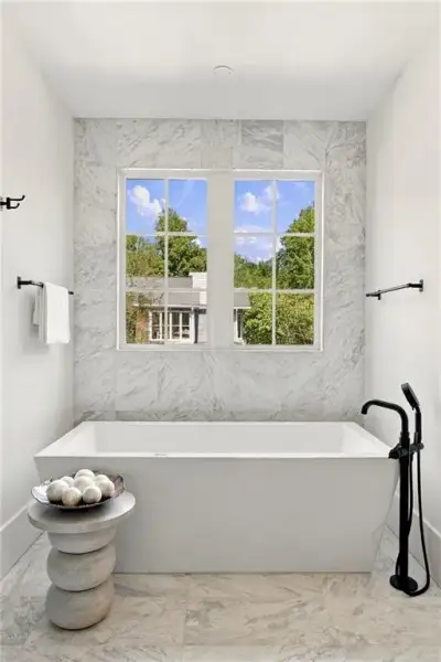 Furnished interior view inside a new home in , Atlanta (Image 64).