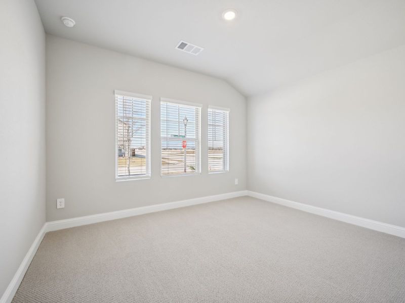 Spacious, unfurnished interior of a new home in Parks at Foster Crossing - Premier Series, Anna (Image 19). Spacious, unfurnished interior of a new home in Parks at Foster Crossing - Premier Series, Anna (Image 19).