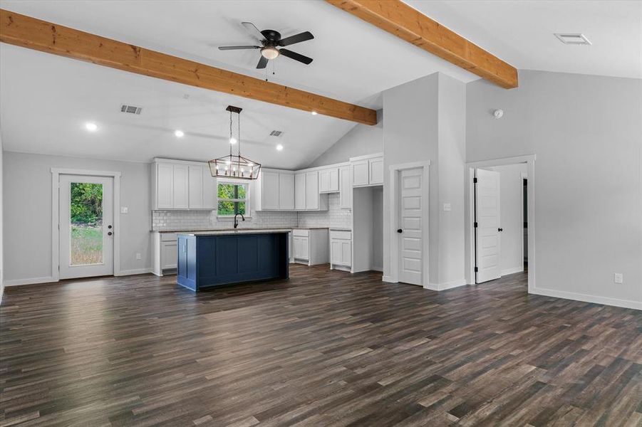 Furnished interior view inside a new home in , Canton (Image 7). Furnished interior view inside a new home in , Canton (Image 7).