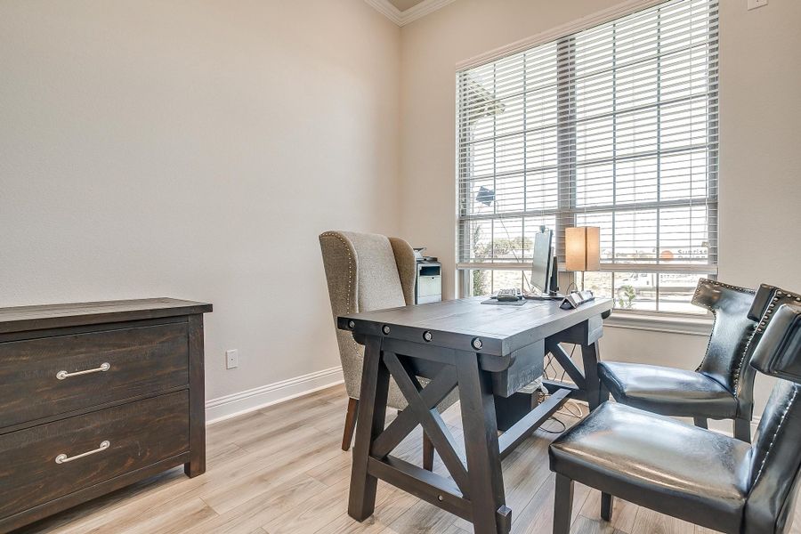 Furnished interior view inside a new home in Heritage, McLendon-Chisholm (Image 8).