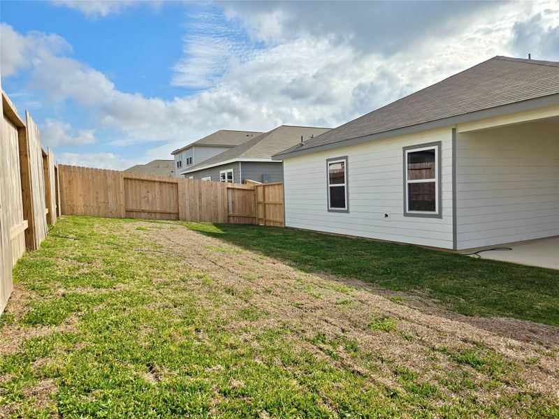 Exterior details and patio area of a home in Williams Landing, Waller (Image 3).