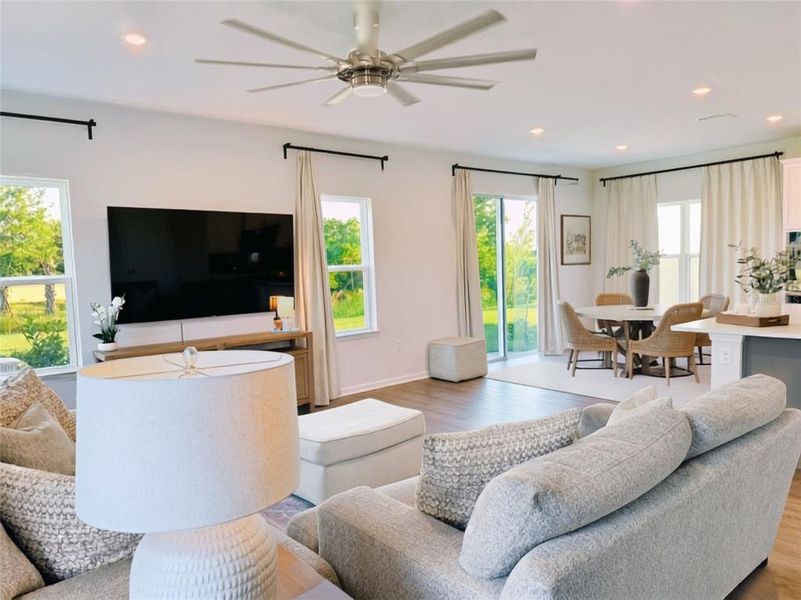 Furnished interior view inside a new home in Lakewood Park, Deland (Image 26).