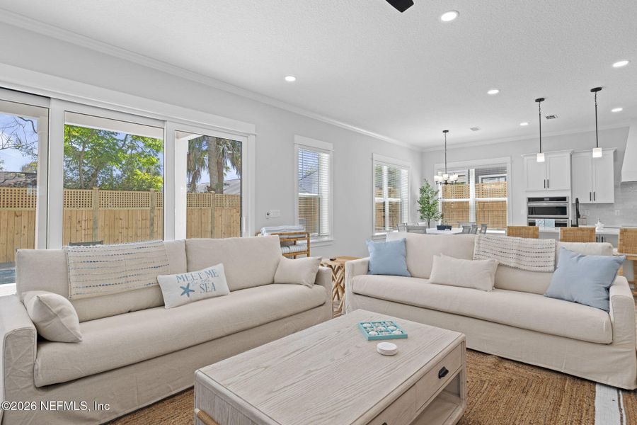 Furnished interior view inside a new home in , Jacksonville Beach (Image 6).