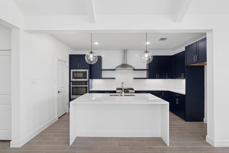 Furnished interior view inside a new home in Cane Crossing Estates, Sealy (Image 5). Furnished interior view inside a new home in Cane Crossing Estates, Sealy (Image 5).