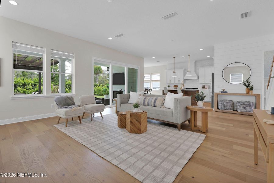 Furnished interior view inside a new home in , Ponte Vedra (Image 10).