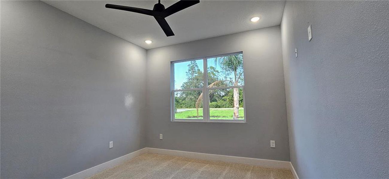 Status of construction as of August 16, 2025. Third Bedroom