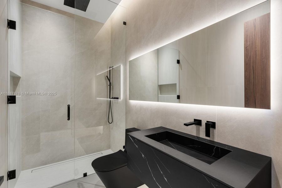 Furnished interior view inside a new home in , North Miami (Image 3).