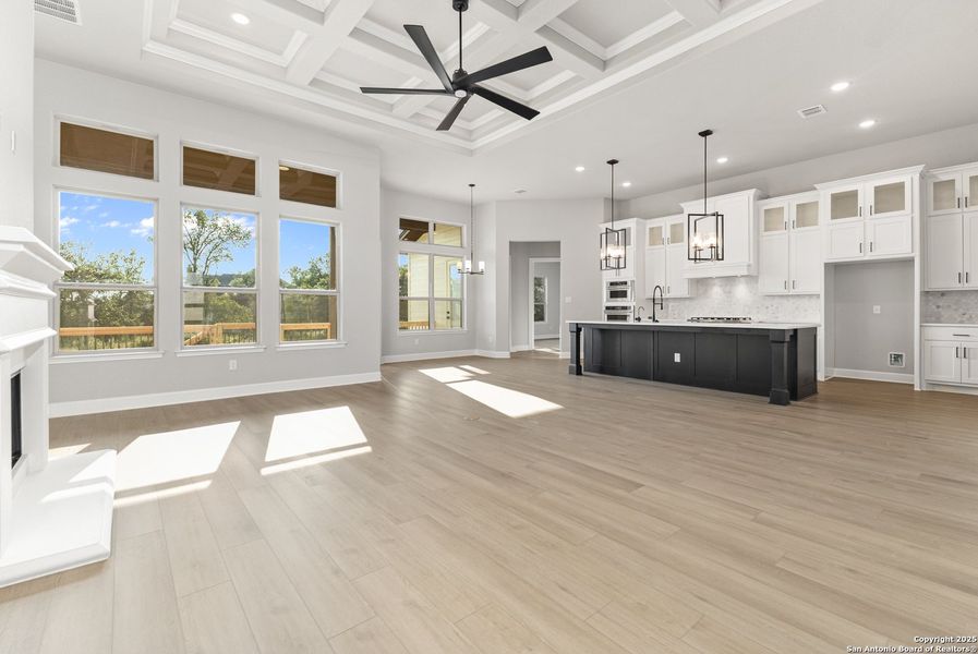 Furnished interior view inside a new home in Potranco Acres, Castroville (Image 5). Furnished interior view inside a new home in Potranco Acres, Castroville (Image 5).