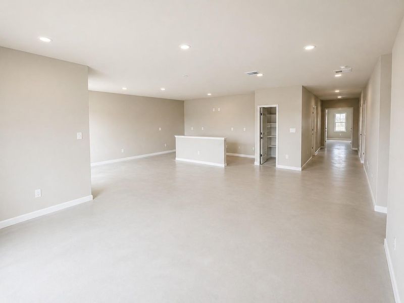 From Family Room to Open Concept Kitchen