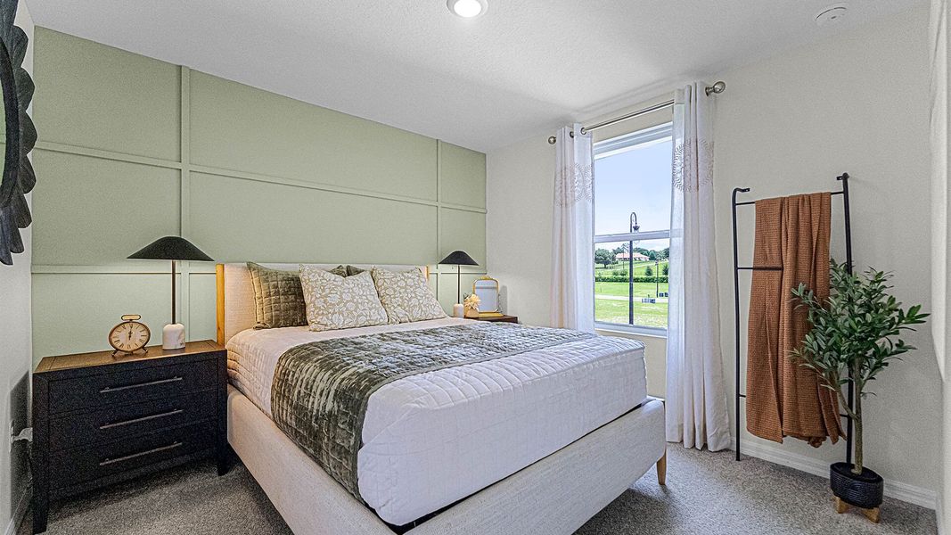 Furnished interior view inside a new home in Windrose, Apopka (Image 18).