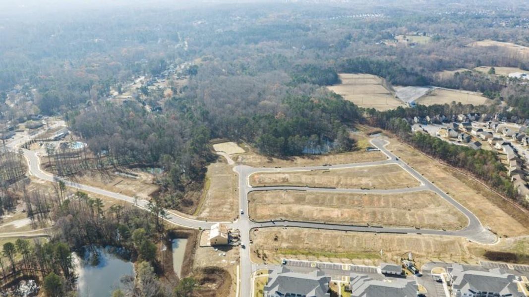 Site preparation for new homesites in Carlton, Douglasville (Image 28).