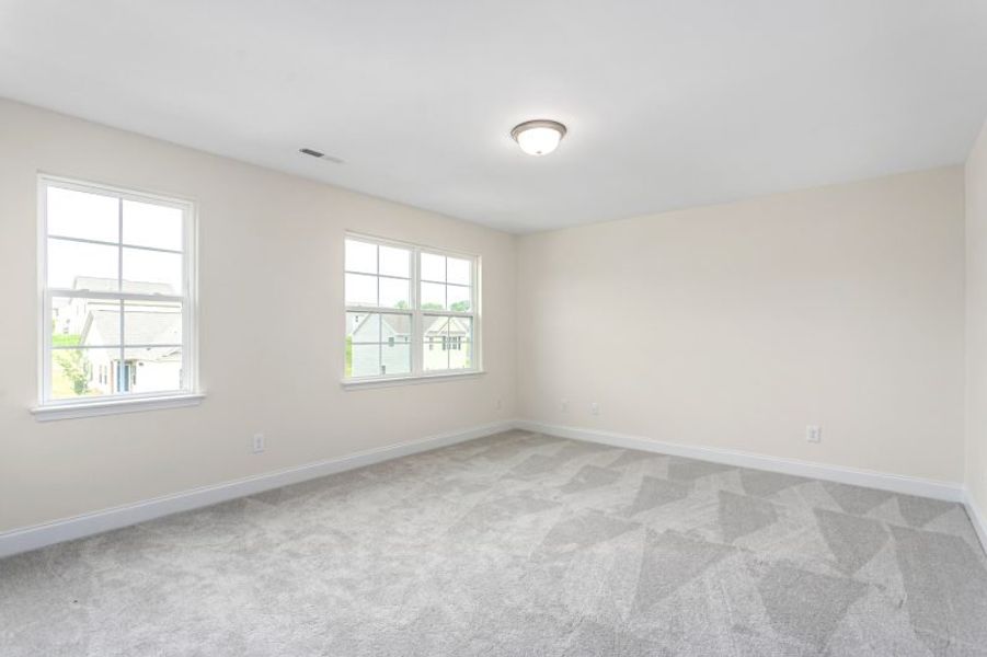 Representative unfurnished interior of a home built from the Jamestown by Keystone Homes NC in Royal Pines, Trinity (Image 60). Representative unfurnished interior of a home built from the Jamestown by Keystone Homes NC in Royal Pines, Trinity (Image 60).