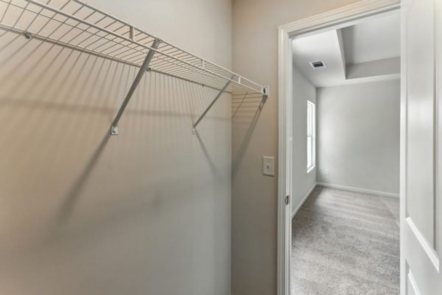 Representative unfurnished interior of a home built from the Brentwood by Piedmont Residential in Falls Creek, Flowery Branch (Image 37).
