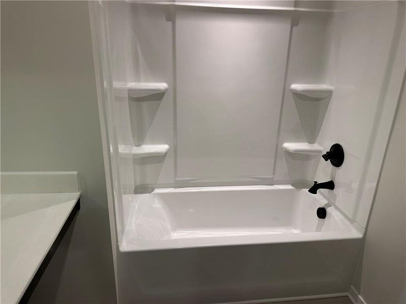 Furnished interior view inside a new home in Millstone at Mundy Mill, Gainesville (Image 5). Furnished interior view inside a new home in Millstone at Mundy Mill, Gainesville (Image 5).