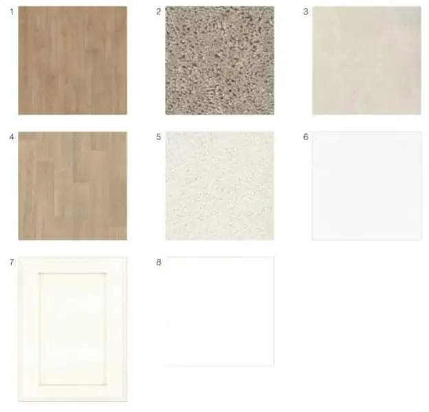 Sample of building materials used in homes in Windance Lake, Loganville (Image 4).