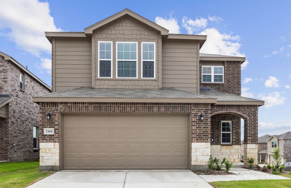 The Coolidge, a 2-story new home