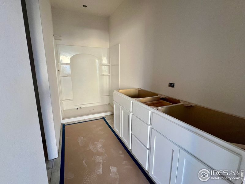 In-progress construction of a new home in Sage Meadows, Wellington, CO (Image 16). In-progress construction of a new home in Sage Meadows, Wellington, CO (Image 16).