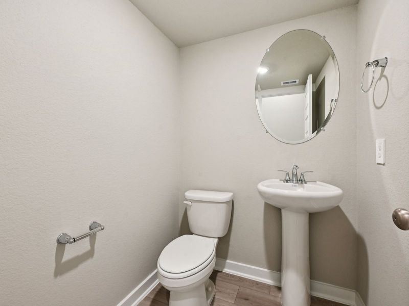 Furnished interior view inside a new home in Pinewood Trails - City Series, Atascocita (Image 8).