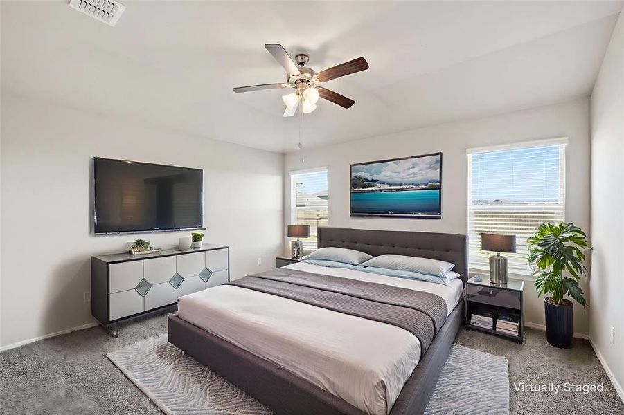 Furnished interior view inside a new home in , Waco (Image 17).
