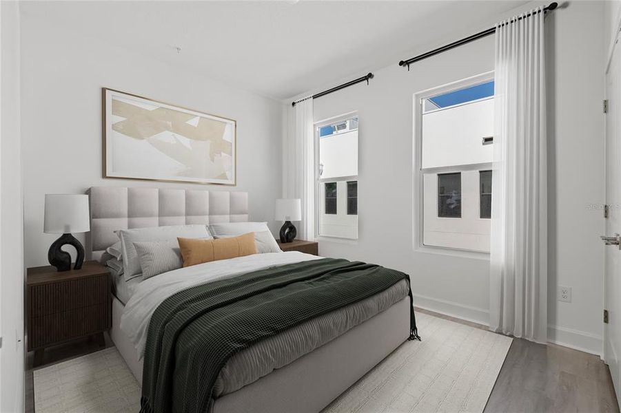 Furnished interior view inside a new home in Alante, St. Petersburg (Image 16).