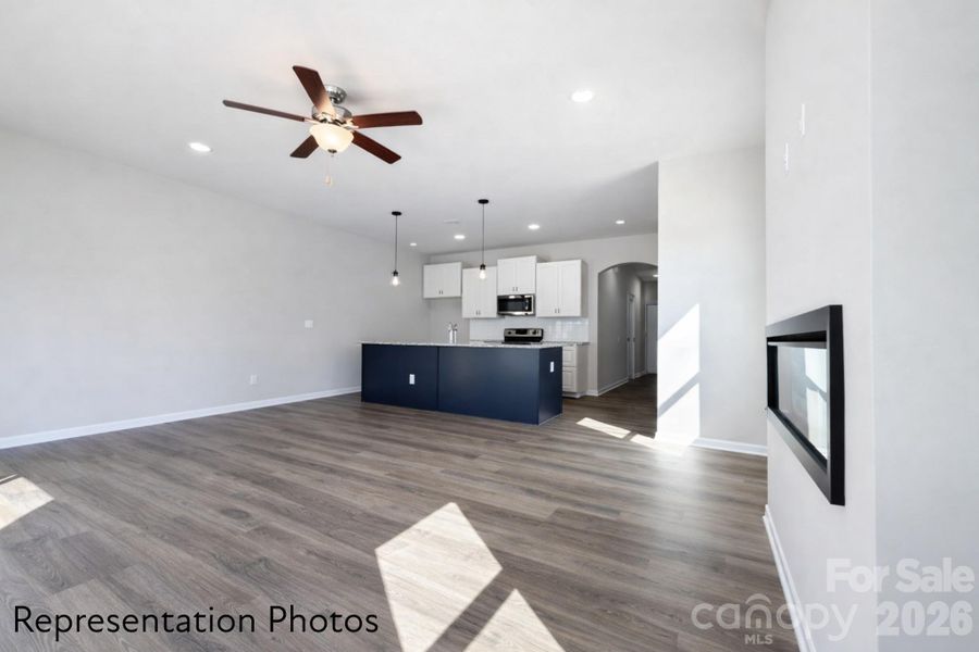Spacious, unfurnished interior of a new home in , Charlotte (Image 8).