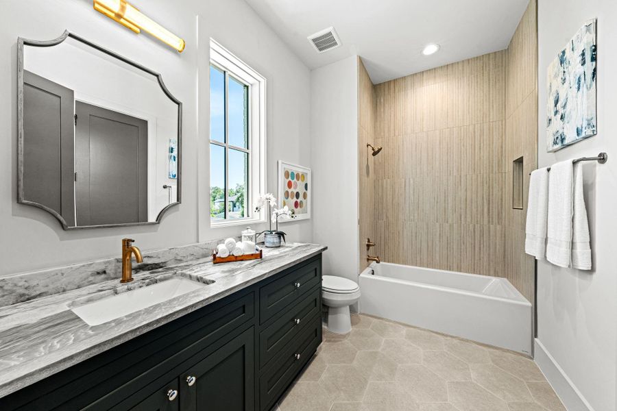 Furnished interior view inside a new home in , Houston (Image 12). Furnished interior view inside a new home in , Houston (Image 12).