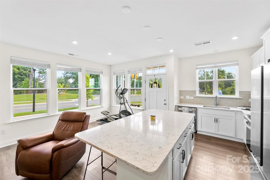 Furnished interior view inside a new home in , Belmont (Image 11).