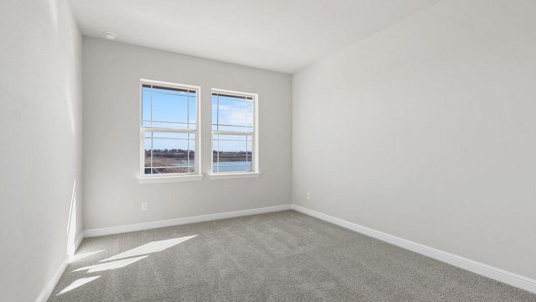 Spacious, unfurnished interior of a new home in Treeline, Justin (Image 35).