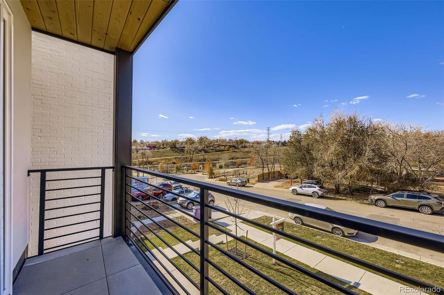Exterior details and patio area of a home in , Denver (Image 19).