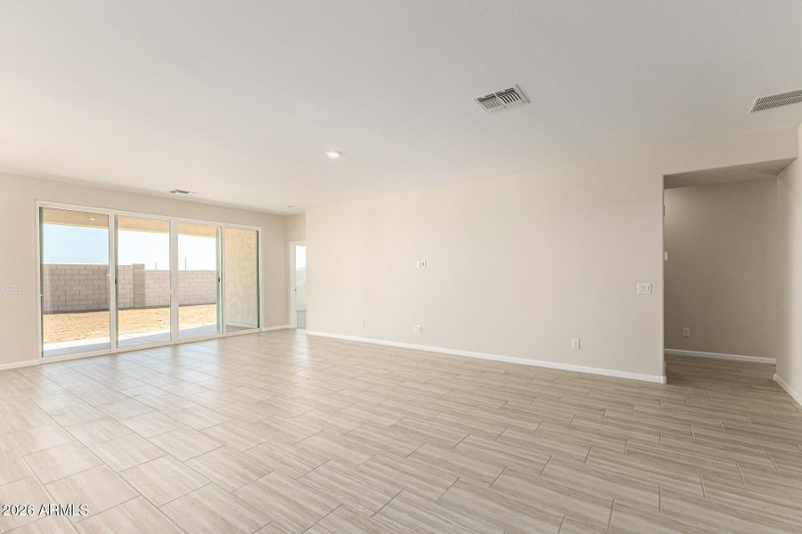 Great Room-Entrance to Master Bedroom Great Room-Entrance to Master Bedroom