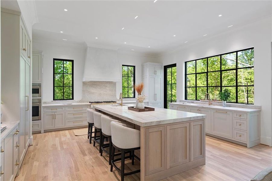 Furnished interior view inside a new home in , Atlanta (Image 15).