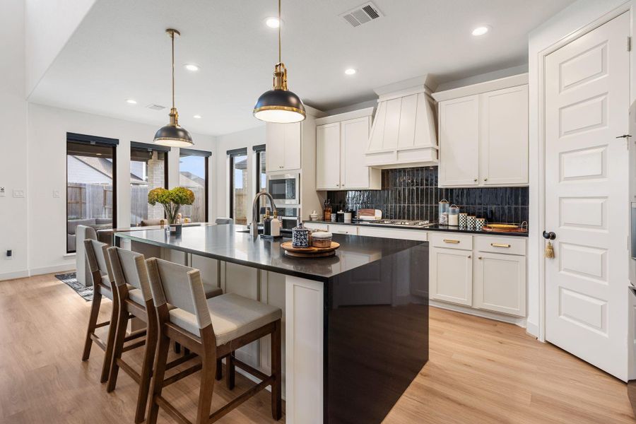 Furnished interior view inside a new home in , Richmond (Image 5). Furnished interior view inside a new home in , Richmond (Image 5).