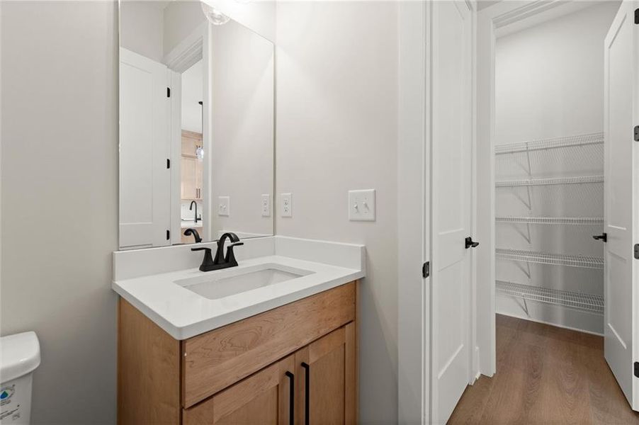 Furnished interior view inside a new home in , Alpharetta (Image 7).