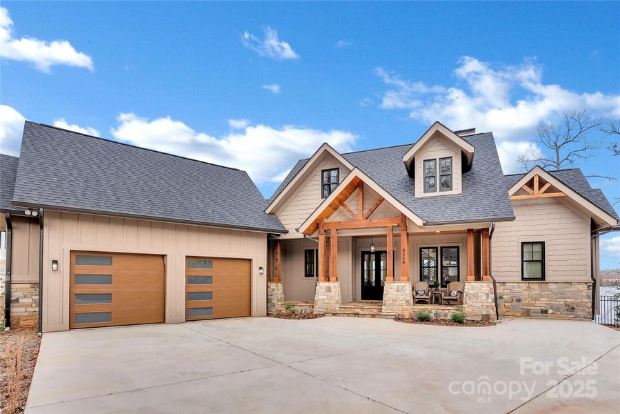 Front exterior of a new home in , Norwood, NC, highlighting curb appeal (Image 20). Front exterior of a new home in , Norwood, NC, highlighting curb appeal (Image 20).