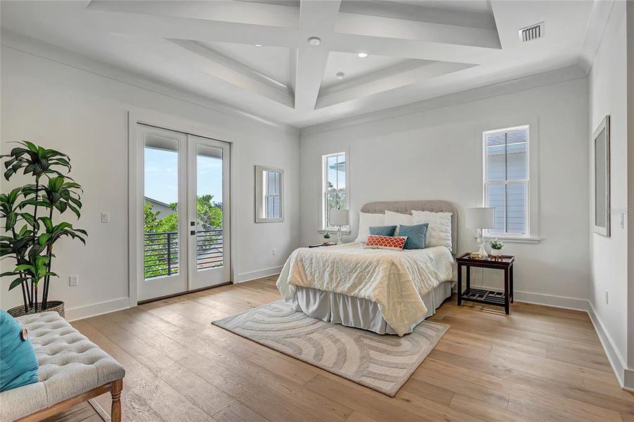 Furnished interior view inside a new home in , Tampa (Image 56).