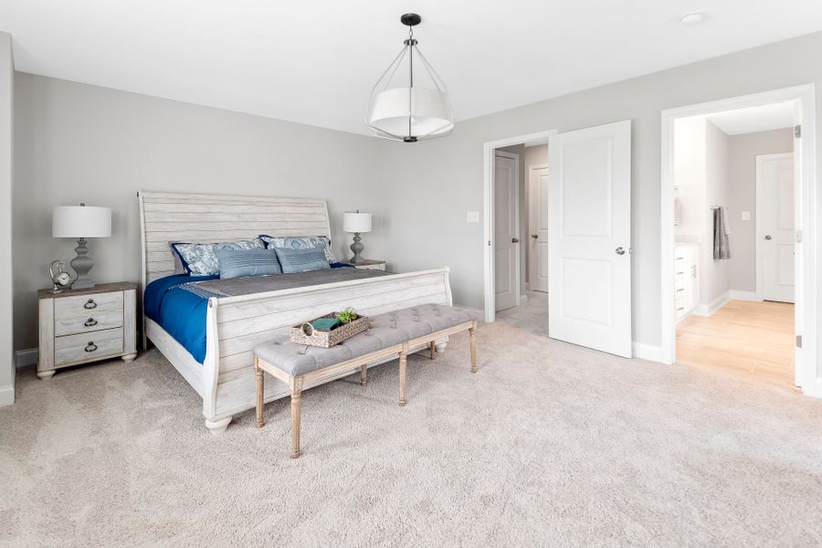 Representative furnished interior of a home built from the Nelson by McKee Homes in Coventry Woods, Fayetteville (Image 5).