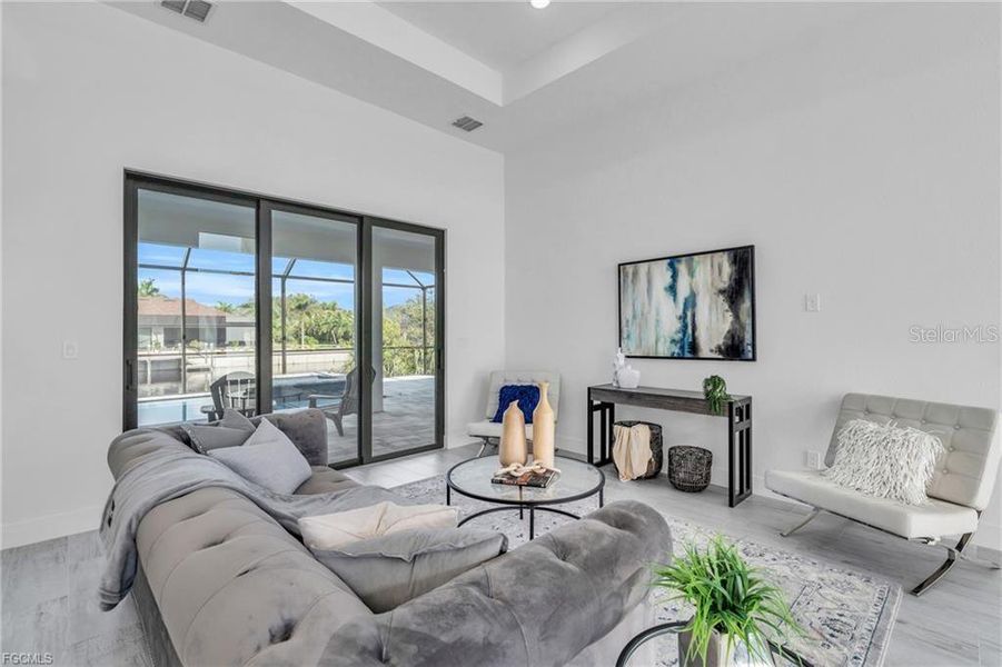 Furnished interior view inside a new home in , Port Charlotte (Image 8).