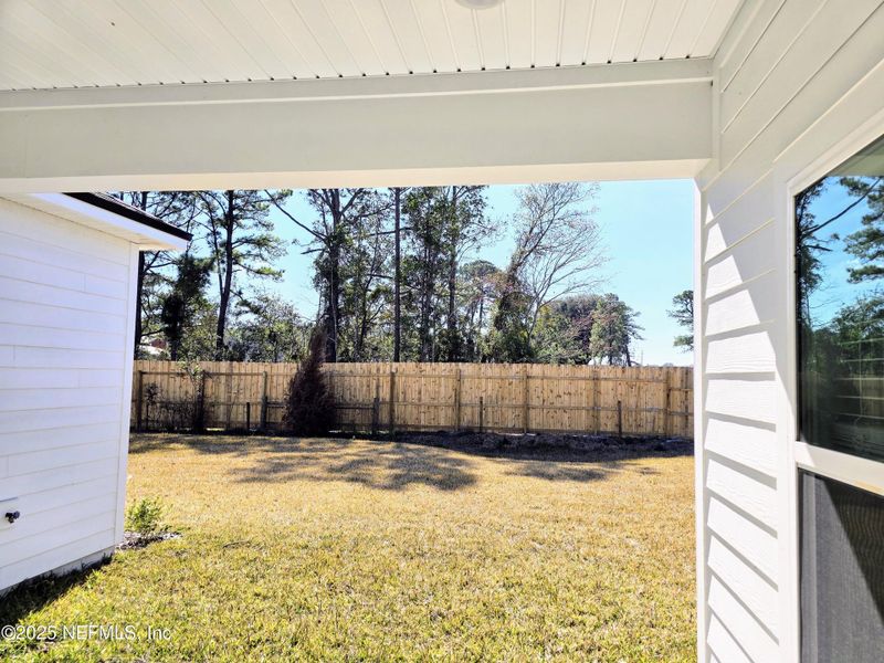 Exterior details and patio area of a home in Hyland Trail, Green Cove Springs (Image 2). Exterior details and patio area of a home in Hyland Trail, Green Cove Springs (Image 2).