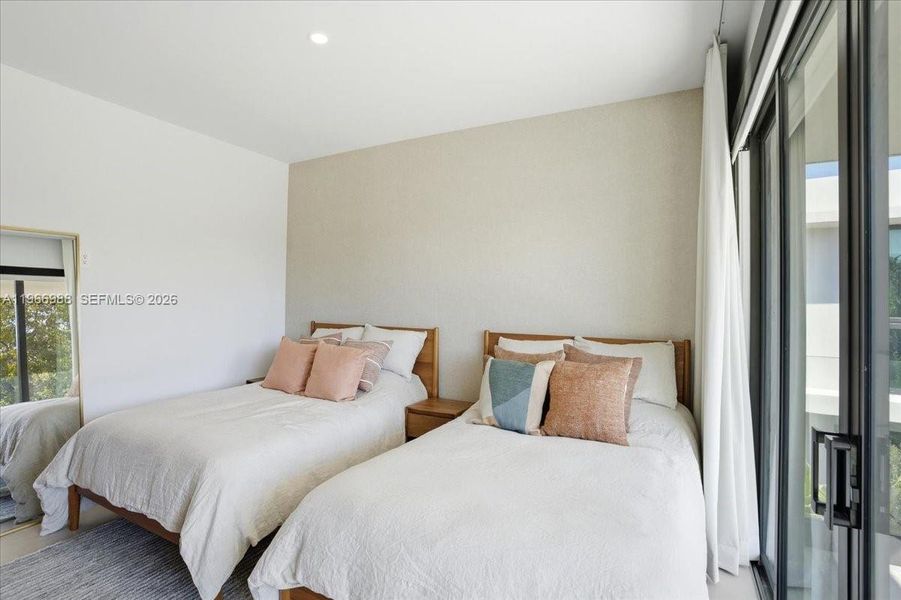 Furnished interior view inside a new home in , Miami Beach (Image 18).