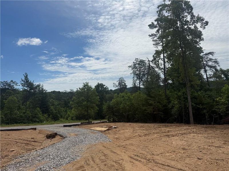 Site preparation for new homesites in Blue Mountain Creek, Morganton (Image 2). Site preparation for new homesites in Blue Mountain Creek, Morganton (Image 2).