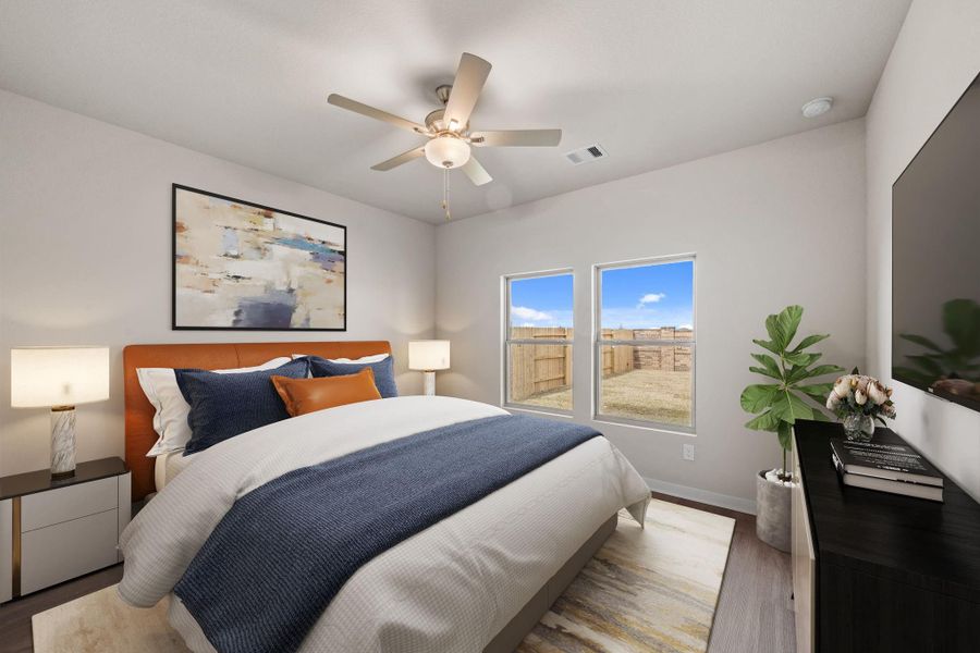 Furnished interior view inside a new home in Cypress Green, Hockley (Image 11).