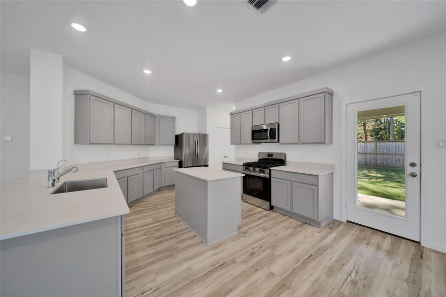 Furnished interior view inside a new home in The Highlands: Richmond Collections, Porter (Image 9).