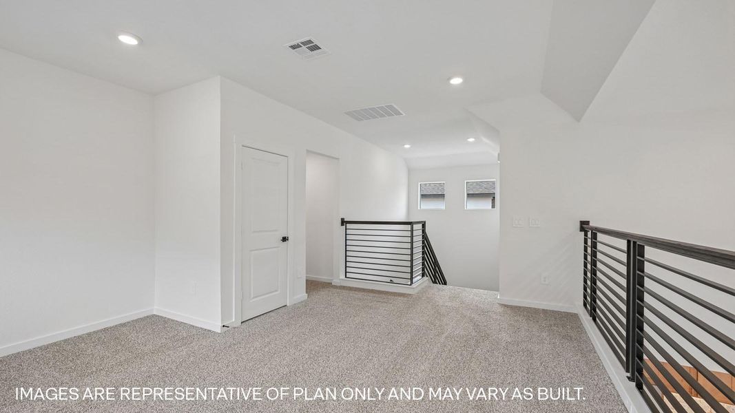 Representative unfurnished interior of a home built from the The Ingram by D.R. Horton in The Enclave at Bar W Ranch, Leander (Image 28).