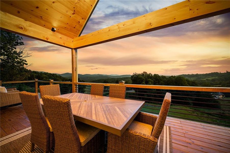 Exterior details and patio area of a home in , Morganton (Image 28).