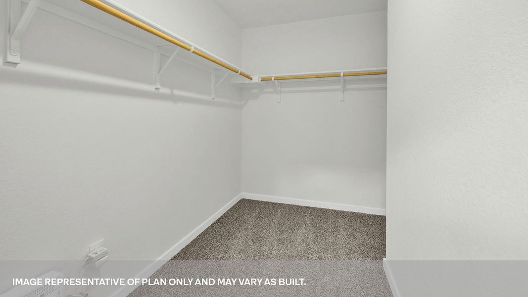 Representative unfurnished interior of a home built from the The Lyndon by D.R. Horton in Mayfair, New Braunfels (Image 11).